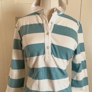 United Colors of Benetton Womens Striped Polo, Sm